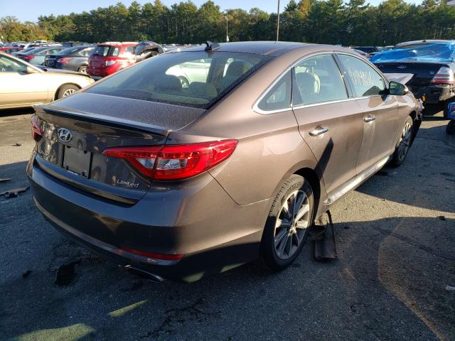 Photo 3 VIN: 5NPE34AF2GH328928 - HYUNDAI SONATA SPO 