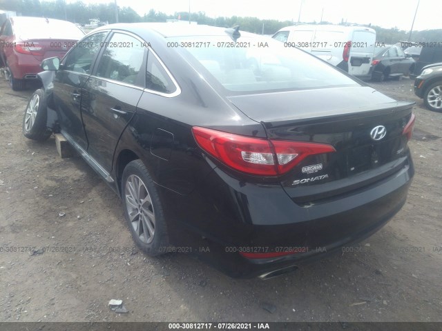 Photo 2 VIN: 5NPE34AF2GH351870 - HYUNDAI SONATA 