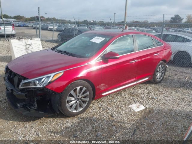 Photo 1 VIN: 5NPE34AF2GH376879 - HYUNDAI SONATA 