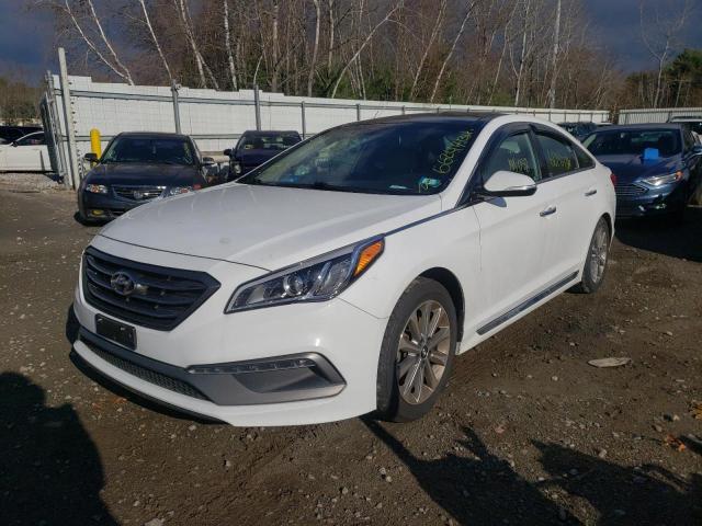 Photo 1 VIN: 5NPE34AF2GH378826 - HYUNDAI SONATA SPO 