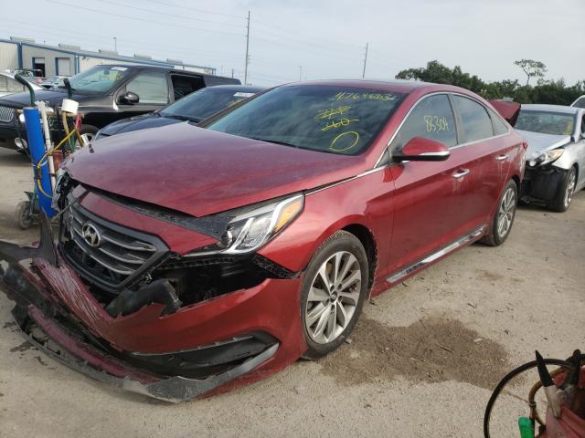 Photo 1 VIN: 5NPE34AF2GH388644 - HYUNDAI SONATA 