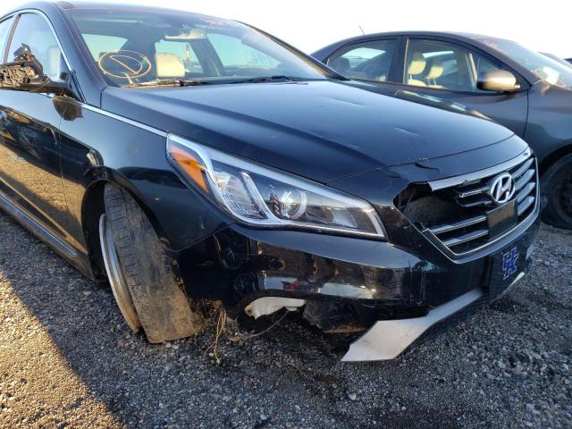 Photo 8 VIN: 5NPE34AF2GH389745 - HYUNDAI SONATA SPO 