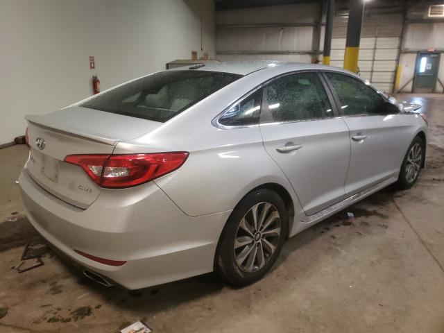 Photo 3 VIN: 5NPE34AF2GH391169 - HYUNDAI SONATA SPO 