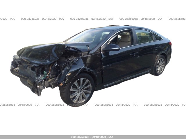 Photo 1 VIN: 5NPE34AF2GH392452 - HYUNDAI SONATA 