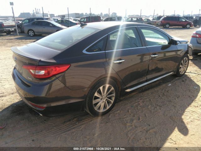 Photo 3 VIN: 5NPE34AF2GH413042 - HYUNDAI SONATA 