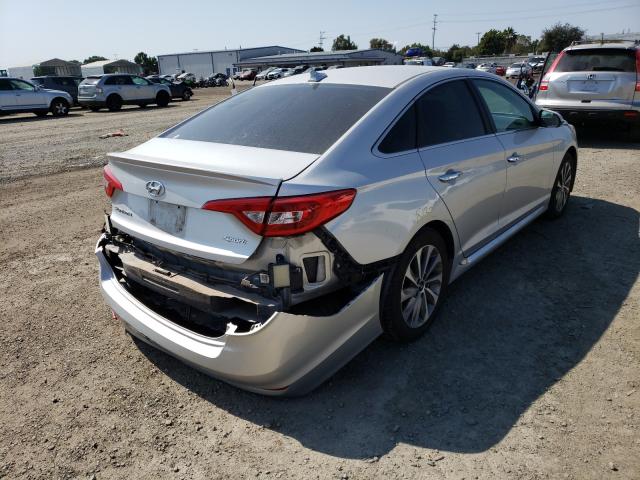 Photo 3 VIN: 5NPE34AF2GH414286 - HYUNDAI SONATA SPO 