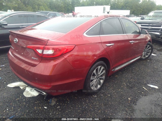 Photo 3 VIN: 5NPE34AF2GH418984 - HYUNDAI SONATA 