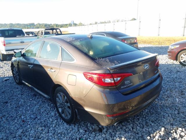 Photo 2 VIN: 5NPE34AF2GH419102 - HYUNDAI SONATA 