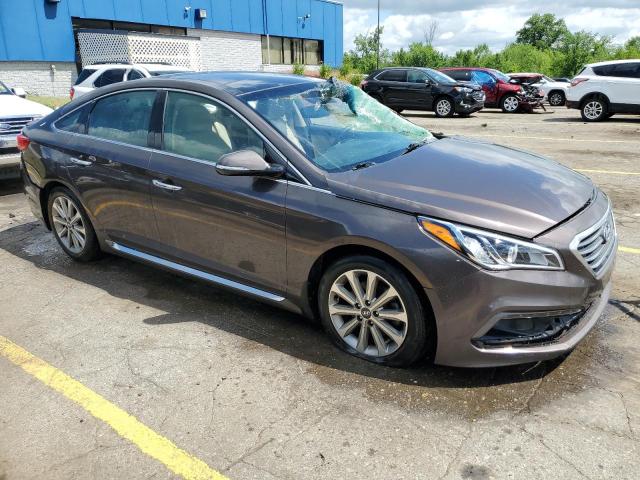 Photo 3 VIN: 5NPE34AF2GH420394 - HYUNDAI SONATA SPO 