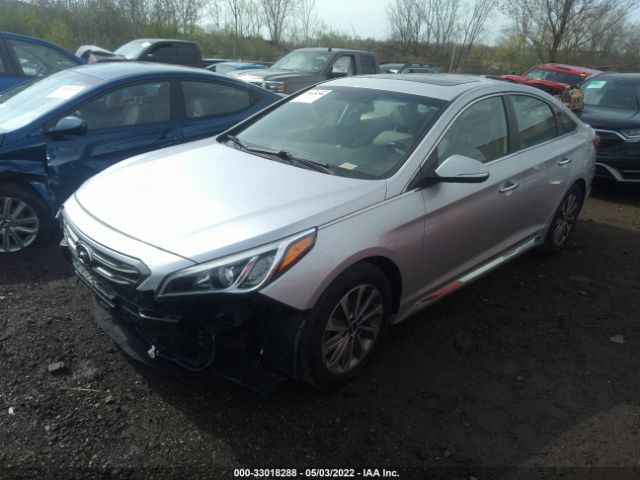 Photo 1 VIN: 5NPE34AF2GH423232 - HYUNDAI SONATA 