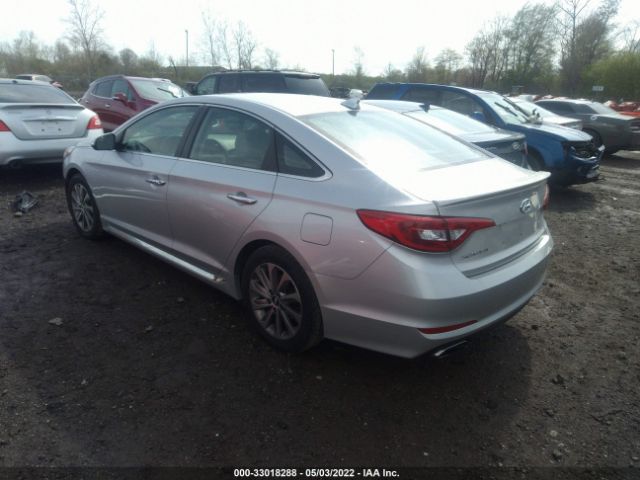 Photo 2 VIN: 5NPE34AF2GH423232 - HYUNDAI SONATA 