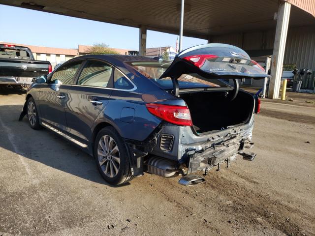 Photo 2 VIN: 5NPE34AF2GH423621 - HYUNDAI SONATA SPO 