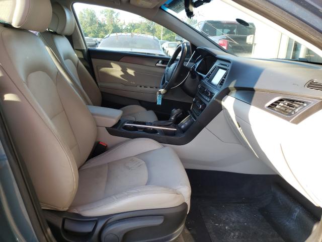 Photo 4 VIN: 5NPE34AF2GH423621 - HYUNDAI SONATA SPO 