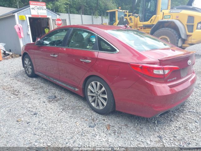 Photo 2 VIN: 5NPE34AF2GH424624 - HYUNDAI SONATA 