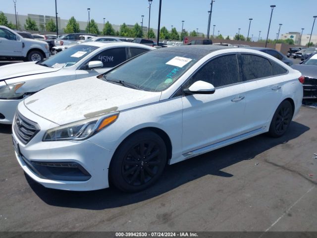 Photo 1 VIN: 5NPE34AF2GH427118 - HYUNDAI SONATA 