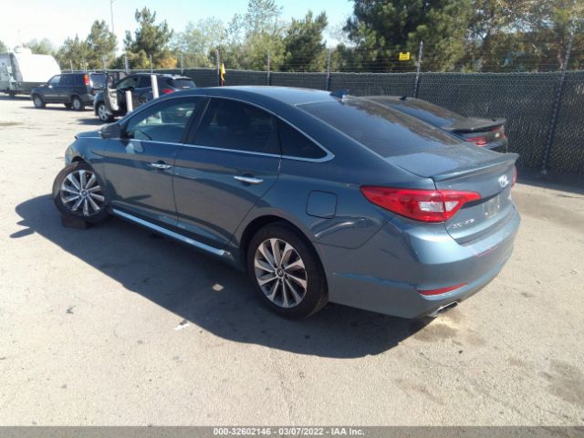 Photo 2 VIN: 5NPE34AF2GH434750 - HYUNDAI SONATA 