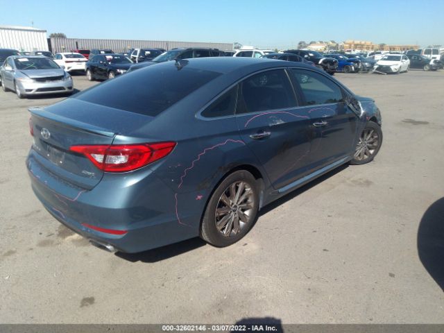 Photo 3 VIN: 5NPE34AF2GH434750 - HYUNDAI SONATA 