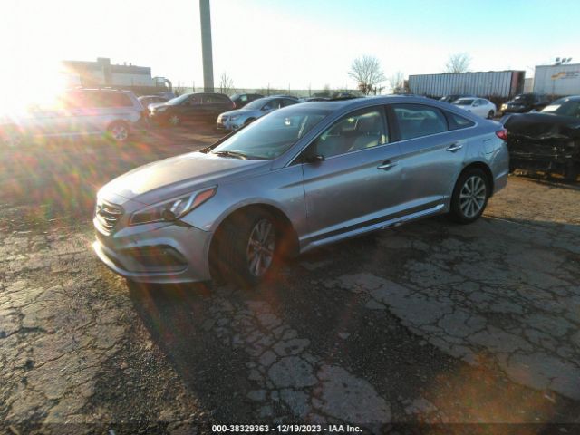 Photo 1 VIN: 5NPE34AF2HH437472 - HYUNDAI SONATA 