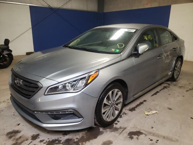 Photo 1 VIN: 5NPE34AF2HH448651 - HYUNDAI SONATA SPO 