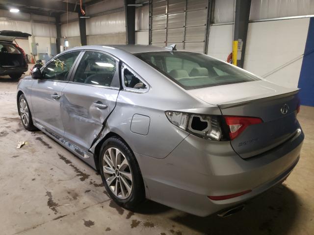 Photo 2 VIN: 5NPE34AF2HH448651 - HYUNDAI SONATA SPO 