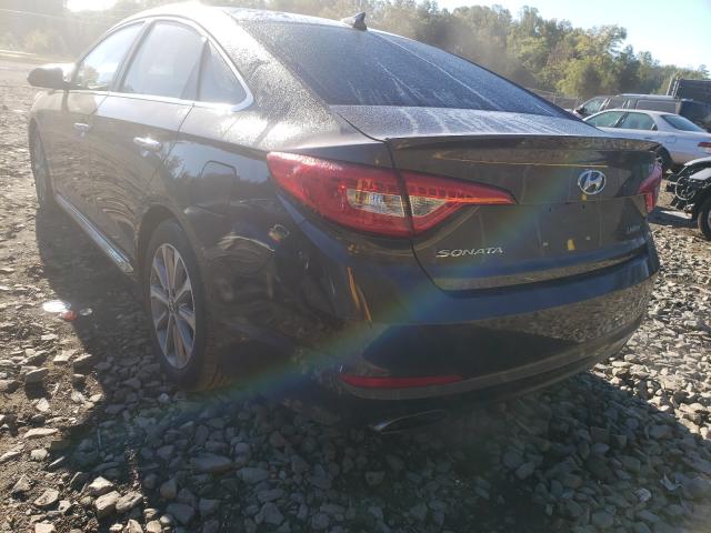 Photo 2 VIN: 5NPE34AF2HH458337 - HYUNDAI SONATA SPO 