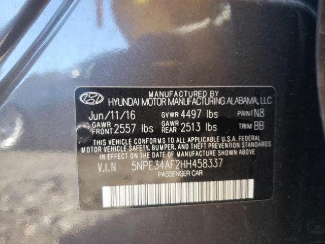 Photo 9 VIN: 5NPE34AF2HH458337 - HYUNDAI SONATA SPO 