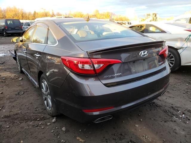 Photo 2 VIN: 5NPE34AF2HH458340 - HYUNDAI SONATA SPO 