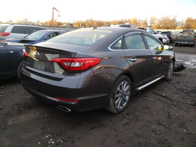 Photo 3 VIN: 5NPE34AF2HH458340 - HYUNDAI SONATA SPO 