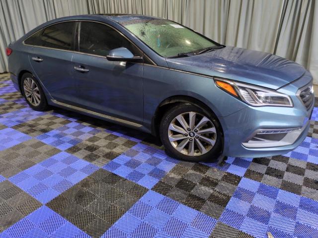 Photo 3 VIN: 5NPE34AF2HH458449 - HYUNDAI SONATA SPO 