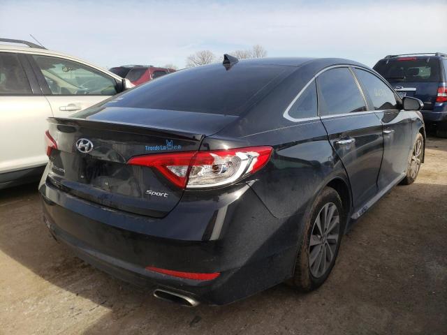 Photo 3 VIN: 5NPE34AF2HH463506 - HYUNDAI SONATA SPO 