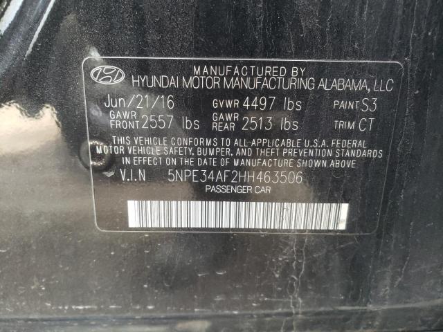 Photo 9 VIN: 5NPE34AF2HH463506 - HYUNDAI SONATA SPO 