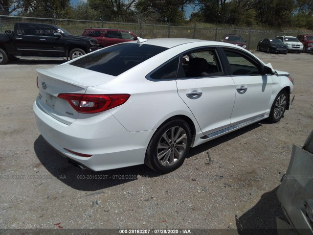 Photo 3 VIN: 5NPE34AF2HH472853 - HYUNDAI SONATA 