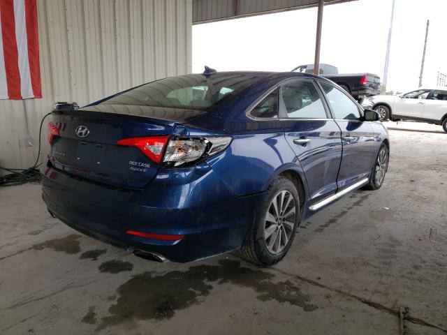 Photo 3 VIN: 5NPE34AF2HH474473 - HYUNDAI SONATA 