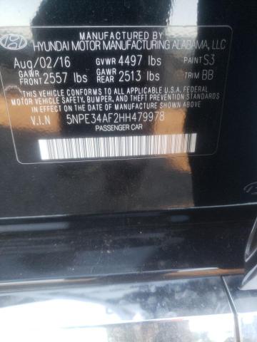 Photo 11 VIN: 5NPE34AF2HH479978 - HYUNDAI SONATA 