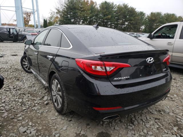 Photo 2 VIN: 5NPE34AF2HH482685 - HYUNDAI SONATA SPO 