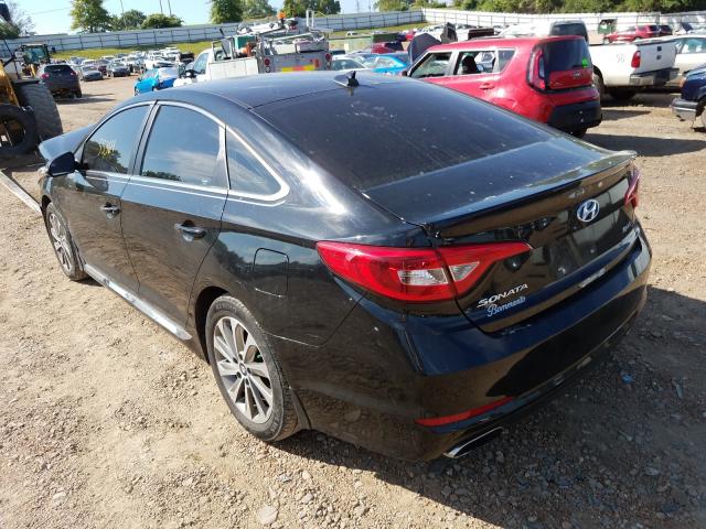 Photo 2 VIN: 5NPE34AF2HH485196 - HYUNDAI SONATA SPO 