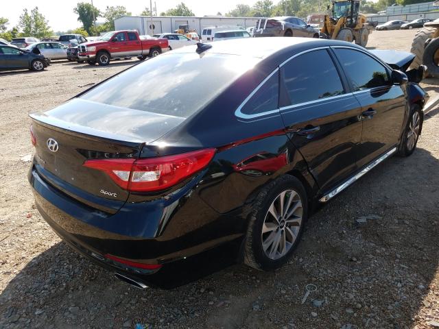 Photo 3 VIN: 5NPE34AF2HH485196 - HYUNDAI SONATA SPO 