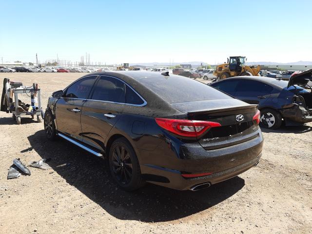 Photo 2 VIN: 5NPE34AF2HH497641 - HYUNDAI SONATA SPO 