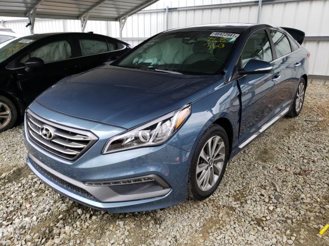 Photo 1 VIN: 5NPE34AF2HH501848 - HYUNDAI SONATA SPO 