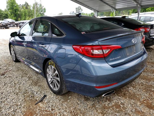 Photo 2 VIN: 5NPE34AF2HH501848 - HYUNDAI SONATA SPO 