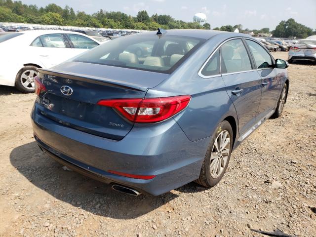 Photo 3 VIN: 5NPE34AF2HH507651 - HYUNDAI SONATA SPO 