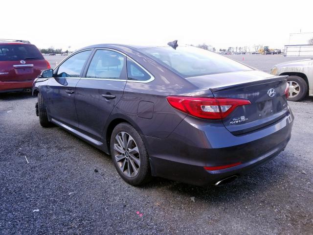 Photo 2 VIN: 5NPE34AF2HH521355 - HYUNDAI SONATA SPO 