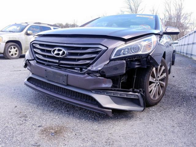 Photo 8 VIN: 5NPE34AF2HH521355 - HYUNDAI SONATA SPO 