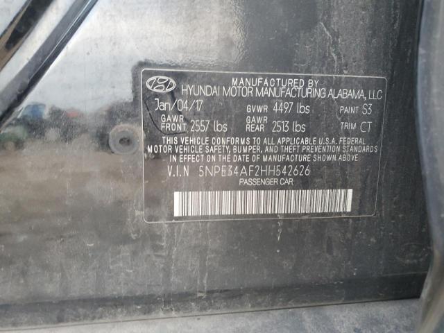 Photo 11 VIN: 5NPE34AF2HH542626 - HYUNDAI SONATA SPO 