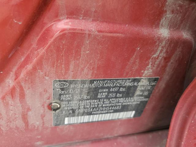 Photo 11 VIN: 5NPE34AF2HH544683 - HYUNDAI SONATA SPO 