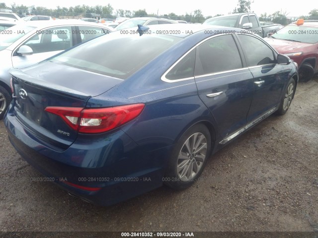 Photo 3 VIN: 5NPE34AF2HH545378 - HYUNDAI SONATA 