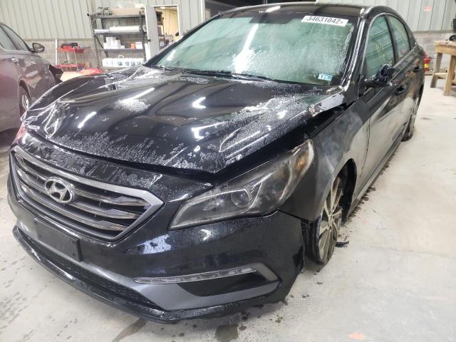 Photo 1 VIN: 5NPE34AF2HH547423 - HYUNDAI SONATA SPO 