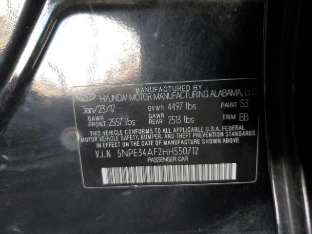 Photo 11 VIN: 5NPE34AF2HH550712 - HYUNDAI SONATA SPO 