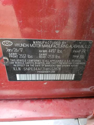 Photo 11 VIN: 5NPE34AF2HH552878 - HYUNDAI SONATA SPO 