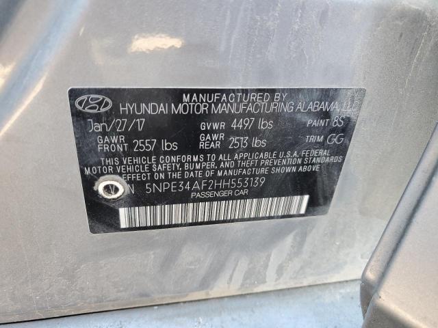 Photo 11 VIN: 5NPE34AF2HH553139 - HYUNDAI SONATA 